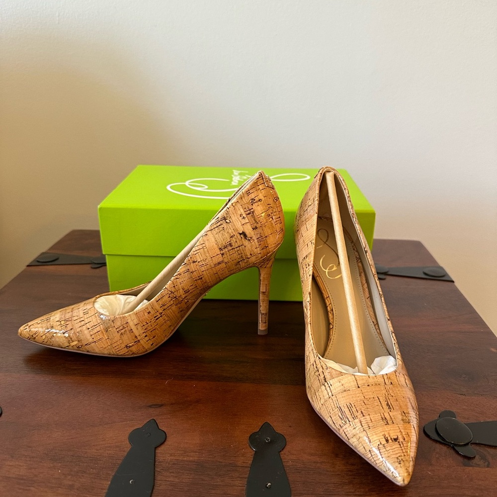 NIB - Sam Edelman Hazel Pumps - Cork - sz 6